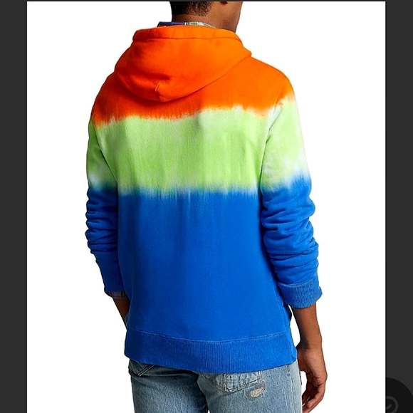 POLO by RL | TIE-DYE Bear Pullover Hoodie - Picture 2 of 5